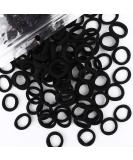 200PCS Black Baby Hair Bands  Mini Seamless Toddler Hair Ties  Soft Toddler Hair Ponytail Holders for Kids Girls, 1 Inch in Diameter, Black, by NineTong - Buy Online on GoSupps.com