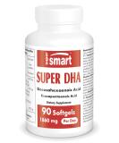 Supersmart Super DHA 310mg Softgels - Omega-3 Formula from Sustainable Sources - Non-GMO - 90ct - Buy Online on GoSupps.com