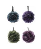 Buy 4-Pack Soft Body Bath Sponge - Best Shower Sponges & Soap Puff for Luxurious Cleansing - Buy Online on GoSupps.com