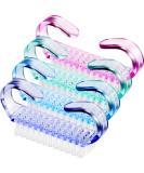 4 Pieces Handle Nail Brush Nail Hand Scrubbing Cleaning Brush (Small, Multicolor) - Buy Online on GoSupps.com