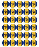 30 Barbados Flags Cupcake Toppers Edible Wafer Paper Fairy Cake Toppers Birthday Cake Decorations - Buy Online on GoSupps.com
