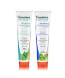 Organic Himalaya Botanique Whitening Toothpaste Variety Pack - Simply Mint & Simply Peppermint - Fluoride Free - 5.29 oz (2 Pack) - Buy Online on GoSupps.com