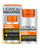 L'Or al Men Expert Facial Care SPF 15 - Invigorating Moisturizer with Vitamin C & Proteins | 24H Anti-Fatigue Hydration - 50ml | New Faces International Shipping - Buy Online on GoSupps.com