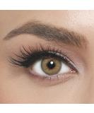 El Amore Coffee Colored Contact Lenses - Retro Series | Highly Covering Monthly Brown Lenses for Dark Eyes | 6 Months Wear - 1 Pair - Buy Online on GoSupps.com