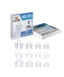 Buy Nose Vent Sinus Relief - Pack of 12 Reusable Snoring Devices for Peaceful Sleep | Mobi Lock - Various Sizes & Types - Buy Online on GoSupps.com