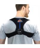 CMC-PROGEAR Posture Corrector | Adjustable Upper Back Brace for Men and Women | Posture Support Shoulder Straps | Back Straightener for Hunchback Correction - Buy Online on GoSupps.com