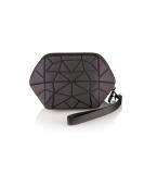 Pryzm Hexagonal Reflective 3D Effect Makeup Bag - Small Stylish & Durable | Perfect for Travel - Shop Internationally - Buy Online on GoSupps.com