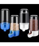 4-Piece Automatic Bird Water Dispenser for Hamster & Parrot - 12 x 5.5 cm - Plain Color - Buy Online on GoSupps.com