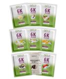 Nutri+ Protein Sampling Set | 9x30g Protein Powder Mix Test Package | Sample Mix Pack - Banana Vanilla Ice Nut Coconut - Buy Online on GoSupps.com