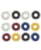 Buy Hemoton 12-Piece Acupressure Ring Set for Finger Massage | Stress Relief & Arthrosis Support | International Shipping Available - Buy Online on GoSupps.com
