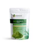 Kr uterland Organic Barley Grass Powder 500g - Pure Raw Food from Controlled Organic Cultivation - Premium Quality Barley Grass - Buy Online on GoSupps.com