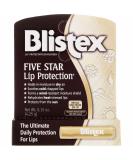 Blistex Five Star Lip Protection SPF 30 0.15 oz - Pack of 12 | Moisturizing Lip Balm - Buy Online on GoSupps.com