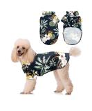 Hawaiian Style Dog Shirts Coconut Tree Printed Dog Clothes Dog T-Shirt for Beach Pet Cool Clothes for Medium and Large Soft Comfortable Dog Short Sleeve Summer Apparel Outfit for Dogs Cats (L) - Buy Online on GoSupps.com