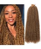 Buy 7 Packs of 18-Inch Passion Twist Hair - Water Wave Bohemian Crochet Extensions - Authentic YDDM Hair - Buy Online on GoSupps.com