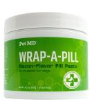 Pet MD Bacon Flavour Pill Paste for Dogs - 59 Servings - Hide Pills Easily - Buy Online on GoSupps.com
