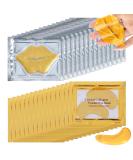30 Pairs 24K Gold Lip & Under Eye Masks | Moisturizing Gel Patches for Fine Lines & Dark Circles | International Shipping - Buy Online on GoSupps.com