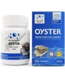 New Zealand Oyster Extract Powder Capsules - 500mg x 100 - Zinc Supplement for Immune Health & Energy - Green Lipped Mussel - Buy Online on GoSupps.com
