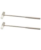 LBY 2-Pack Jewelers Dual Head Hammer Set - 13.95mm Small Metal Hammer for Leather Crafts & Jewelry Making - Buy Online on GoSupps.com