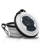 Foldable Portable Drinking Bowl for Dogs | BOLONKA ZWETNA - Carabiner Pet Bowl for Travel & Outdoor Use - Buy Online on GoSupps.com