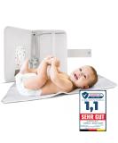 Carmello Diaper Bag with Diaper Pad - Test Winner High-Quality Anti-Allergic Canvas Includes eBook - Best Gift for Baby Practical Beige Baby Bag for Travel - Buy Online on GoSupps.com