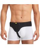 TENB Hernia Belt for Men Groin Support - Inguinal Truss with Adjustable Waist Strap and Compression Pads, Black, Medium - Buy Online on GoSupps.com