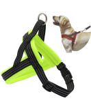 BPS Dog Harness - Adjustable 4 Sizes for Small & Medium Dogs - Eco-Friendly M Green - Buy Online on GoSupps.com