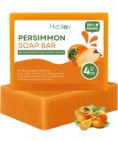 Persimmon Soap Bar for Body Odor Control | Purifying Deodorizing Wash for Men & Women | Skin Brightening & Hyperpigmentation Solution - Buy Online on GoSupps.com