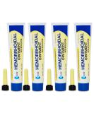 Globe Hemorrhoidal Ointment (4 Pack) - 2 oz | Phenylephrine HCl, Petrolatum, Mineral Oil | Relief from Hemorrhoids - Buy Online on GoSupps.com