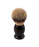 ERBE Silvertip Shaving Brush M Size - Premium Black Shaving Brush for a Luxurious Grooming Experience - International Shipping Available - Buy Online on GoSupps.com