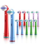 THISONG Kids Toothbrush Replacement Heads - Pack of 12 | Compatible with Oral-B Electric Toothbrush | Professional Precision Cleaning for Effective Oral Care - Buy Online on GoSupps.com