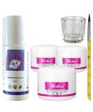 Warm Girl Acrylic Nail Kit Acrylic Powder and Liquid Set with Acrylic Nail Brush 3 Colors Pink White Clear Nail Powder Kit 101 - Buy Online on GoSupps.com