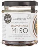 Clearspring Unpasteurised Organic Japanese Brown Rice Miso Paste 150g Miso 150 g (Pack of 1) - Buy Online on GoSupps.com