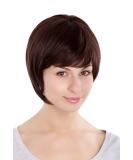 Dark Brown Bob Wig 1237-2T33 - 20cm Parting Wig | International Shipping Available - Buy Online on GoSupps.com