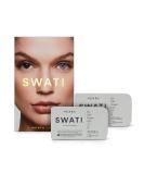 Pearl Gray 1 Month Colored Contact Lenses - Swati Cosmetics Natural Look | 0.0 Diopters 14.20mm Diameter - Buy Online on GoSupps.com