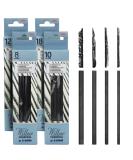 MyLifeUNIT Vine Charcoal Sticks 4 Pack Willow Charcoal Pencils for Artists Drawing (48 PCS) - Buy Online on GoSupps.com
