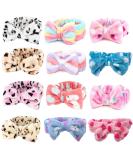 Tomolucky Direct 12pcs Makeup Headbands - Coral Fleece Head Wraps for Women, Spa, Shower, Sports, Yoga - Multi-colored - Buy Online on GoSupps.com