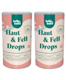 Hellobello Skin & Fur Drops for Dogs | 2 x 350g with Algae Oil Brewers Yeast & Biotin for Soft Shiny Fur & Healthy Skin - International Shipping Available - Buy Online on GoSupps.com
