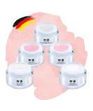 Baby Boomer Gel Set - Premium French Ombre Pink Nude White - Made in Germany (5 x 5ml) - International Shipping Available - Buy Online on GoSupps.com