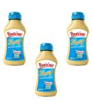 Bautzner Senf Mittelscharf 3er Set - 900ml Squeeze Flasche | International Shipping Available - Buy Online on GoSupps.com