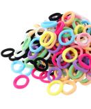 Hanyousheng 200 pieces of hair tie hair tie women braid rubber hair band rubber bands hair bands hair tie small hair tie girl for girls man women multi -colored - Buy Online on GoSupps.com