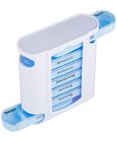 Osma-Werm 17384 Pill Box 7 Day Pill Organizer | Secure Tablet Storage for Travel & Home - Buy Online on GoSupps.com