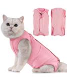 Avont Katzenbody Recovery Suit for Cats - Post-Op Castration Spay & Wound Protection in Rose Pink Size L - Ideal for Skin Diseases & Weaning - Buy Online on GoSupps.com