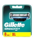 Buy Gillette Mach3 Razor Blades for Men - 8 Pack | International Shipping Available - Buy Online on GoSupps.com