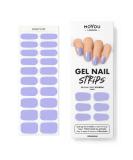 Moyou London Semi Cured Gel Nail Strips - 20 Pc Periwinkle Gel Wraps | Buy 3, Get 1 Free UV Lamp | Easy Apply & Remove for Salon-Quality Manicure - Buy Online on GoSupps.com