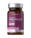 Hyaluronic Acid Supplement 900mg | 90 Vegan Capsules | High Strength Bioavailable Formula | No Artificial Preservatives | by Horbaach - Buy Online on GoSupps.com