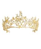 Frcolor Gold Crown Princess Tiara | Crystal Bridal Headband for Women - Buy Online on GoSupps.com