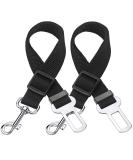 DoerSpace Pet Seat Bel 2 Pack Car Seat Safety for Dog Puppy Accessories Pet Car Seatbelt Safety with Adjustable Length and Nylon Fabric Upgraded Dog Car Harness - Buy Online on GoSupps.com