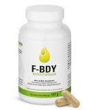 VIHADO F-BDY Appetite Suppressants | Vegan Glucomannan Conjak Root | High-Dose 180 Capsules for Weight Loss - Buy Online on GoSupps.com