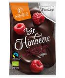 Landgarten | Vegan organic raspberry in dark chocolate | 1 pack (50 g) Raspberry in dark chocolate 50 g (1 pack) - Buy Online on GoSupps.com