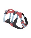 Shop Luffwear Flagline Dog Harness - Adjustable Light Salmon Pink X-Small (43-56cm) | 3 Attachment Points & Reinforced Belt Strap - Buy Online on GoSupps.com